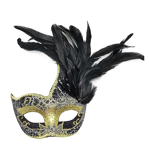 CEMELI Maskerade Gesichtsbedeckung,Mardi Gras Gesichtsbedeckung - Wiederverwendbare tragbare Karnevals-Halloween-Party-Gesichtsabdeckung für Karneval von CEMELI