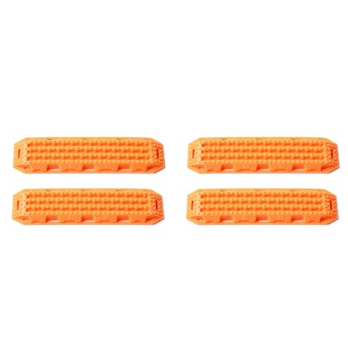 CENMEN 4 StüCke Anti Rutsch Anti Sand Selbst Hilfe Trap Rescue Board für 1/10 RC Crawler Auto TRX4 D90 Axial Scx10 90046 CC01 VS4 von CENMEN