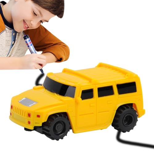 CENMOO Folgen Sie La Car - Interaktives STEM-Spielzeug Folgen Sie dem Lernspielzeug der Schwarzen Linie | Lernspielzeug für Auto zum Schreiben des Erkennungsfahrzeugs von CENMOO