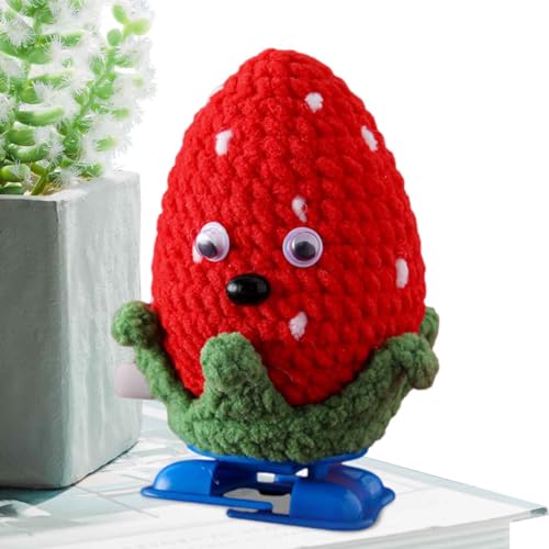 CENMOO Pflanzenspielzeug mit Frühlingsladung, Weihnachtsstrumpf mit Cartoon-Gemüse – gestricktes Uhrenspielzeug, Gastgeschenke für Weihnachtsfeiern, Spielset von CENMOO