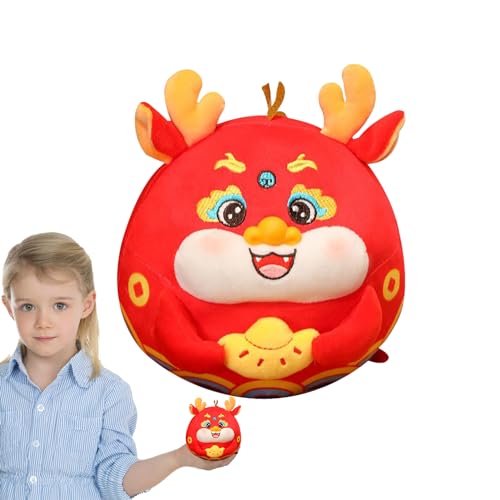 CENMOO Puppe Maskottchen des Jahres des Drachen - Dekoration des Drachens Glückssymbol des chinesischen Neujahrs - Drachentier des Jahres des Drachens, tragbar und hautfreundlich CENMOO Puppe Maskottchen des Jahres des Drachen - Dekoration des Drachens Glückssymbol des chinesischen Neujahrs - Drachentier des Jahres des Drachens, tragbar und hautfreundlich von CENMOO