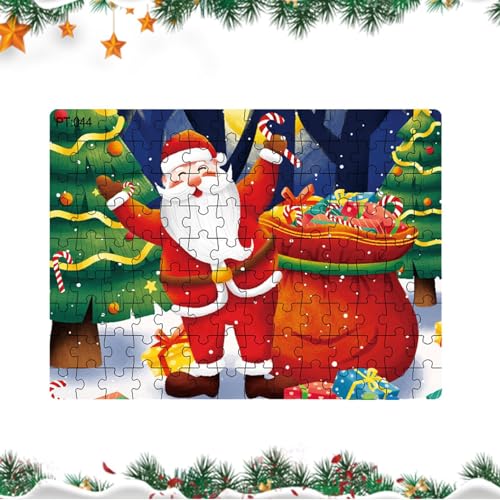 CENMOO Puzzle des Weihnachtsmanns, Weihnachtspuzzle aus Karton – großes Winterdekor-Puzzle in Form eines Weihnachtsmanns für Mädchen und im Alter von 2 bis 8 Jahren CENMOO Puzzle des Weihnachtsmanns, Weihnachtspuzzle aus Karton – großes Winterdekor-Puzzle in Form eines Weihnachtsmanns für Mädchen und im Alter von 2 bis 8 Jahren von CENMOO