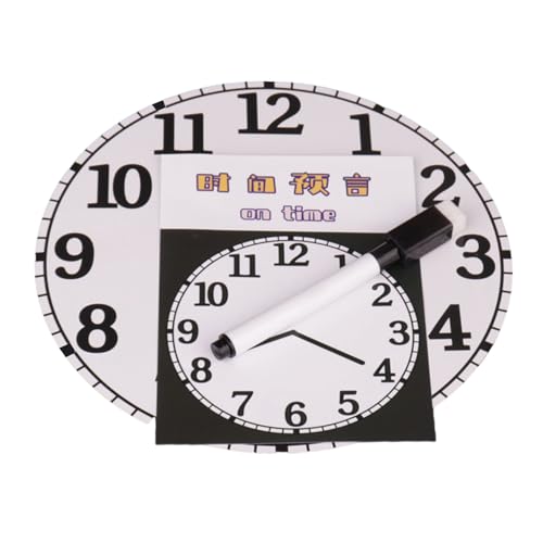 CENMOO Writable Magician Clock | Kreative Schreibuhren Zauberer Zeitvorhersage Trick | Casual Tricks Zubehör für Straße, Versammlung, Festivals, Bühne CENMOO Writable Magician Clock | Kreative Schreibuhren Zauberer Zeitvorhersage Trick | Casual Tricks Zubehör für Straße, Versammlung, Festivals, Bühne von CENMOO