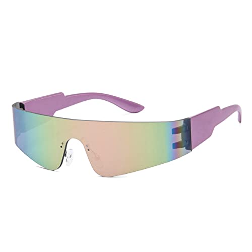 CENPEK 1 PCS Futuristische Sonnenbrille für Cosplay Slim Cyclops Adult Party CENPEK 1 PCS Futuristische Sonnenbrille für Cosplay Slim Cyclops Adult Party von CENPEK