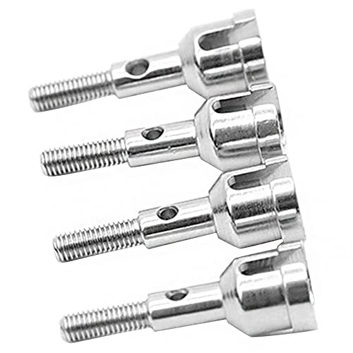 CENPEK 4 Stück Metall Rad Achswellen Adapter Drive Achse Cup 02033 kompatibel mit HSP Redcat Exceed 94123 94111 1/10 RC Auto Buggy Truck CENPEK 4 Stück Metall Rad Achswellen Adapter Drive Achse Cup 02033 kompatibel mit HSP Redcat Exceed 94123 94111 1/10 RC Auto Buggy Truck von CENPEK