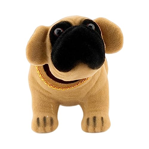 CENRF Armaturenbrett-Dekoration für Welpenauto – Ornament für das Armaturenbrett | Tragbares Auto-Armaturenbrett zum Schütteln des Kopfes Hund Spielzeug von CENRF