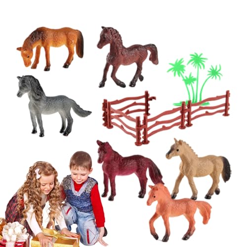 CENRF Kleine Waldtiere – Spielset mit realistischen Tierfiguren – Figuren von Simulationstieren für Tafelaufsätze, Sammelspielzeug, Cupcake von CENRF