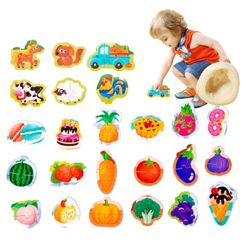 CENRF Puzzlespielzeug für Vorschule – Denkübung aus farbigem Holz, Lernspielzeug für Interaktion, Geschenk, Spielplatz, frühe Bildung, Belohnungen im Klassenzimmer CENRF Puzzlespielzeug für Vorschule – Denkübung aus farbigem Holz, Lernspielzeug für Interaktion, Geschenk, Spielplatz, frühe Bildung, Belohnungen im Klassenzimmer von CENRF
