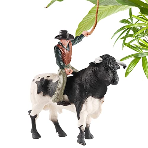 CENRF Reitspielzeug Cowboy Bull | Simuliertes spanisches Wilde Torero-Beta-Figur – Rodeoes Figur für Sammelfiguren für Mädchen von 3 bis 5 Jahren, 6 bis 12 Jahre CENRF Reitspielzeug Cowboy Bull | Simuliertes spanisches Wilde Torero-Beta-Figur – Rodeoes Figur für Sammelfiguren für Mädchen von 3 bis 5 Jahren, 6 bis 12 Jahre von CENRF