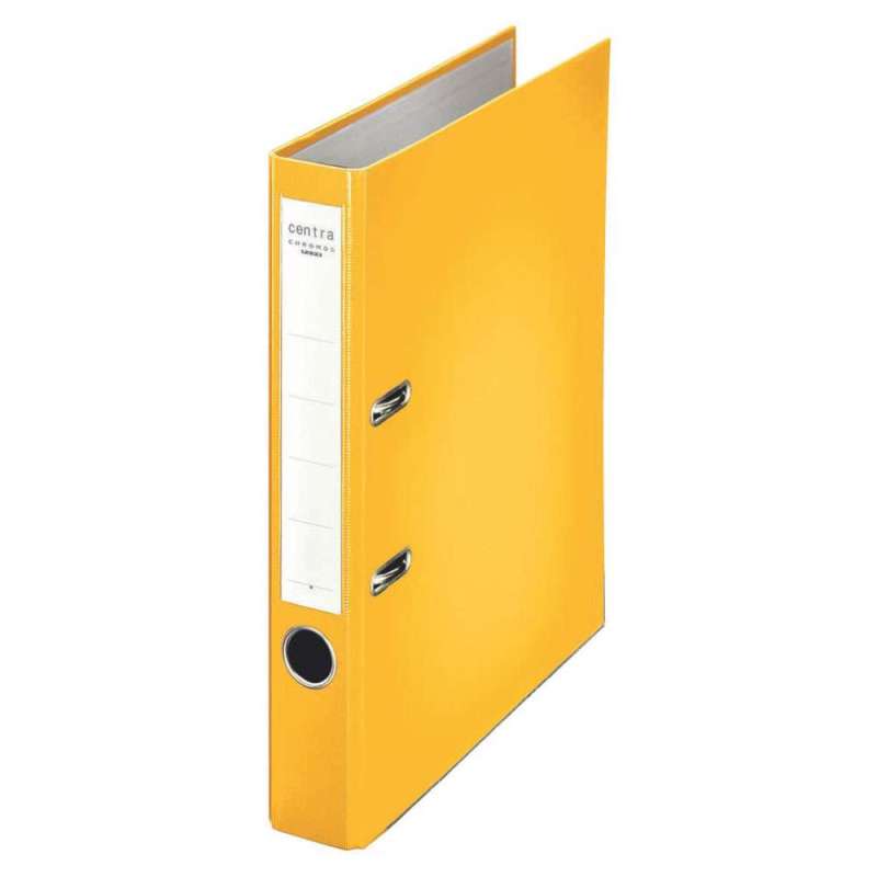 CENTRA Ordner Chromos, Breite (cm) 55 mm, Farbe gelb von CENTRA