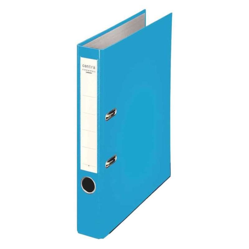 CENTRA Ordner Chromos, Breite (cm) 55 mm, Farbe hellblau von CENTRA