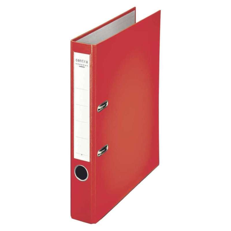 CENTRA Ordner Chromos, Breite (cm) 55 mm, Farbe rot von CENTRA