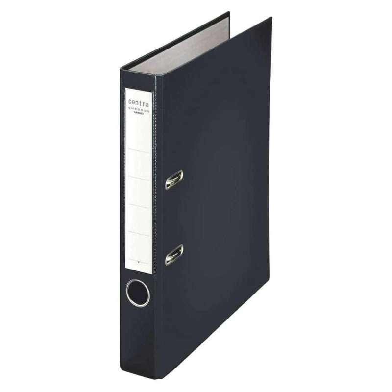 CENTRA Ordner Chromos, Breite (cm) 55 mm, Farbe schwarz von CENTRA