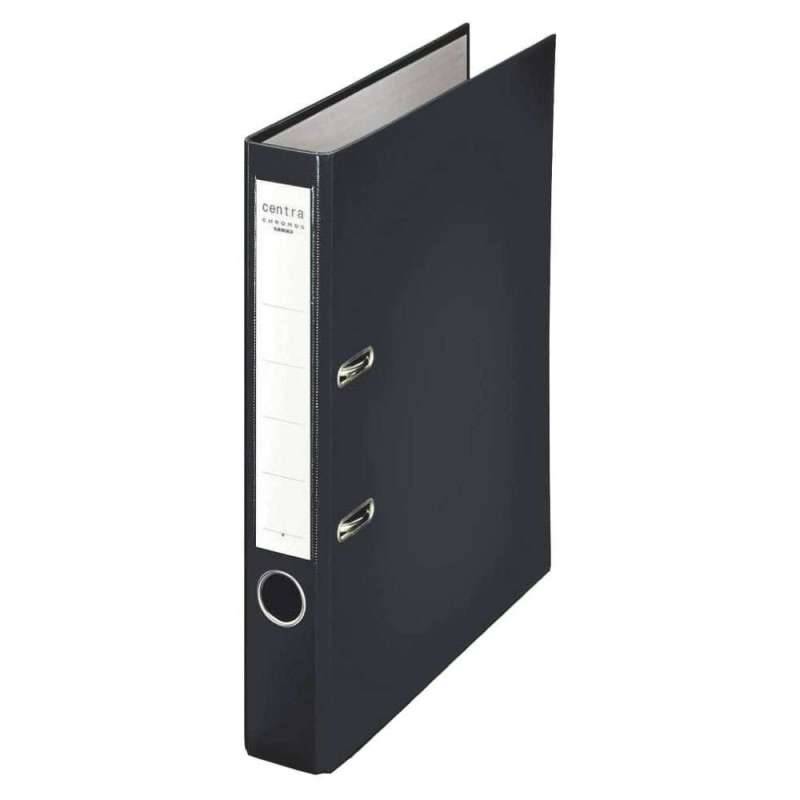 CENTRA Ordner Chromos, Breite (cm) 55 mm, Farbe schwarz von CENTRA