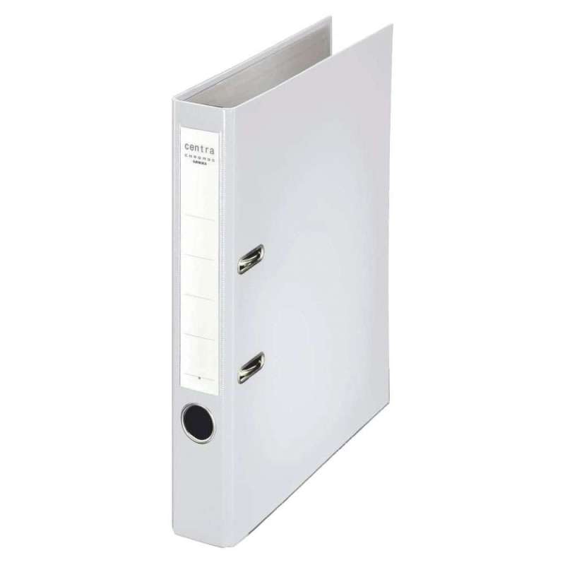 CENTRA Ordner Chromos, Breite (cm) 55 mm, Farbe weiß von CENTRA