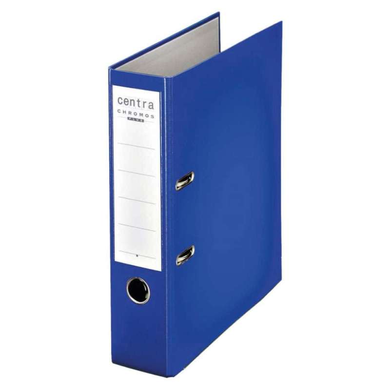 CENTRA Ordner Chromos, Breite (cm) 80 mm, Farbe blau von CENTRA