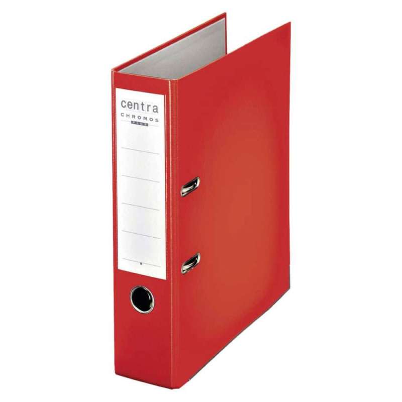 CENTRA Ordner Chromos, Breite (cm) 80 mm, Farbe rot von CENTRA