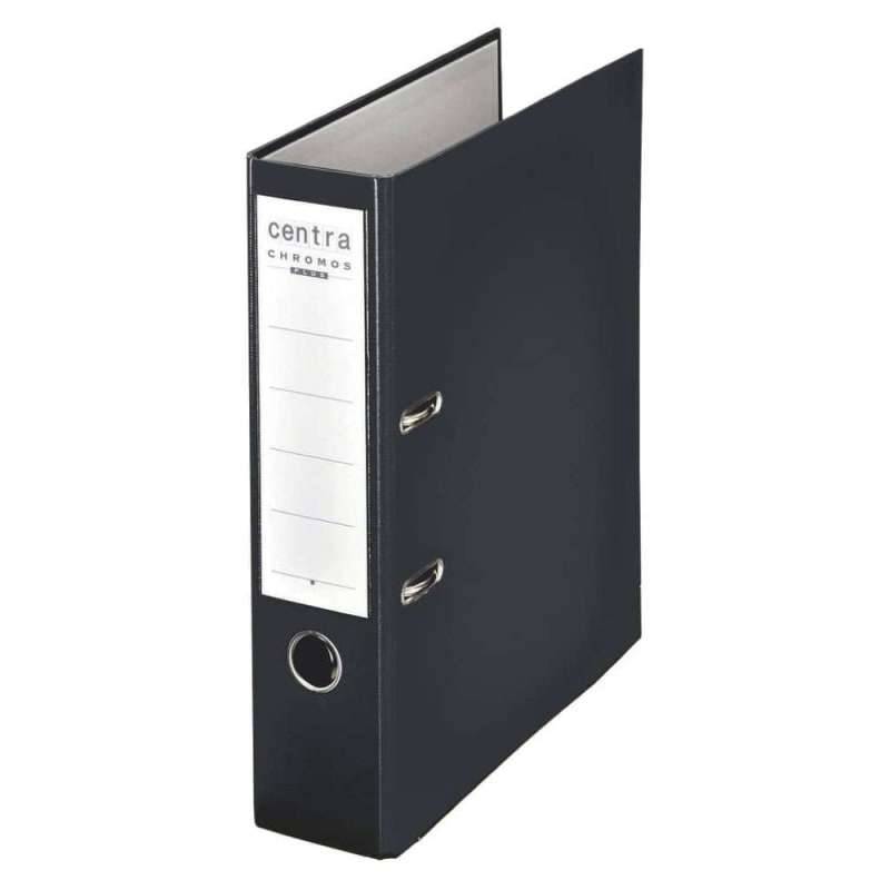 CENTRA Ordner Chromos, Breite (cm) 80 mm, Farbe schwarz von CENTRA