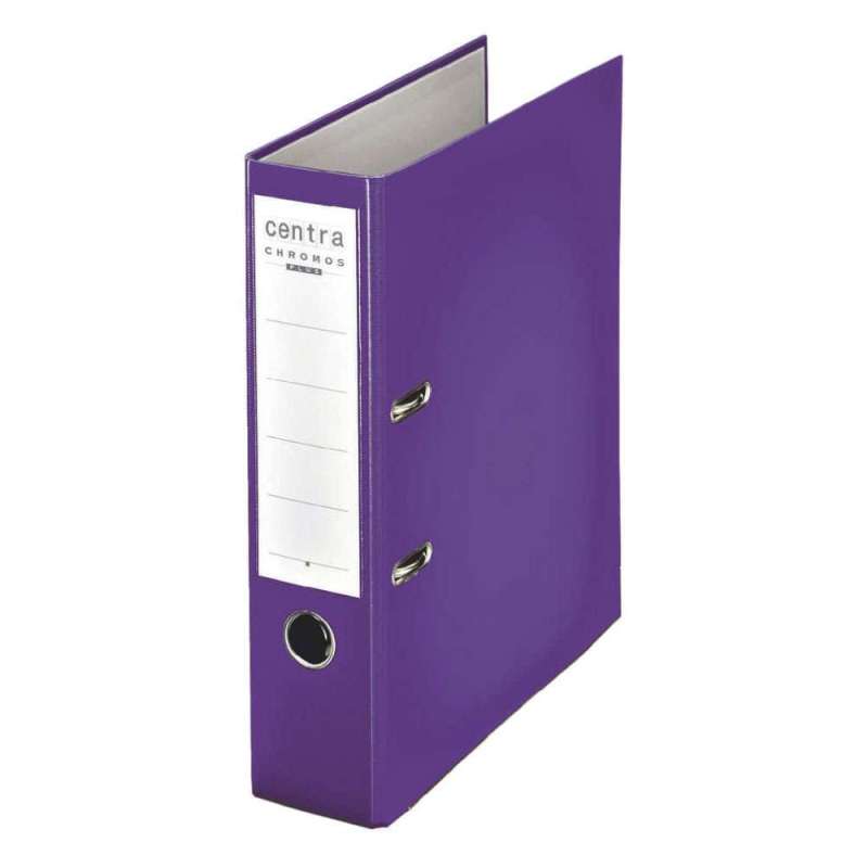 CENTRA Ordner Chromos, Breite (cm) 80 mm, Farbe violett von CENTRA