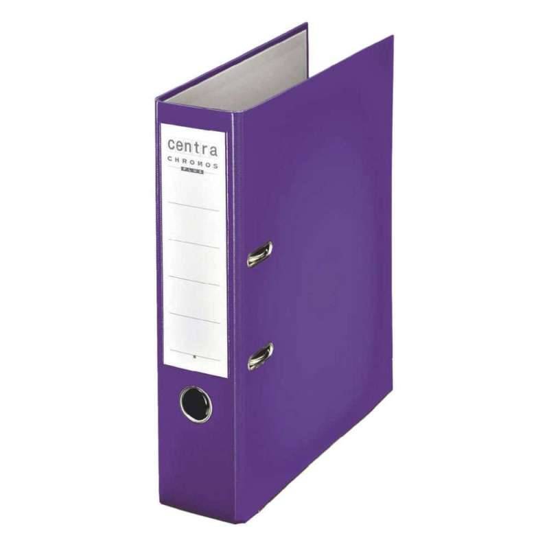 CENTRA Ordner Chromos, Breite (cm) 80 mm, Farbe violett von CENTRA