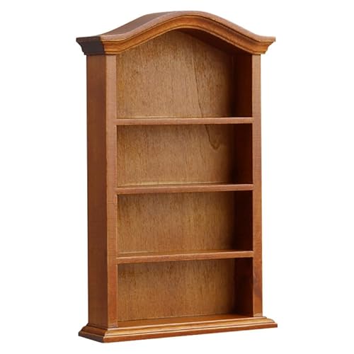 Puppenhausmöbel, Puppen-Bücherregal im Maßstab 1:12 Miniatur Puppenhaus Vintage Holztisch Mini Wohnzimmer Schlafzimmer Puppen & Zubehör DIY Puppenhaus Dekorationen für Mädchen Puppenhausmöbel, Puppen-Bücherregal im Maßstab 1:12 Miniatur Puppenhaus Vintage Holztisch Mini Wohnzimmer Schlafzimmer Puppen & Zubehör DIY Puppenhaus Dekorationen für Mädchen von CEOSPERE