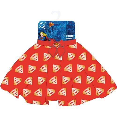 Beauty-Set Superman | roter Rock mit Schleife und Superheldinnen-Stirnband | Kinderkostüm für Mädchen von DC Comics von CERDÁ LIFE'S LITTLE MOMENTS