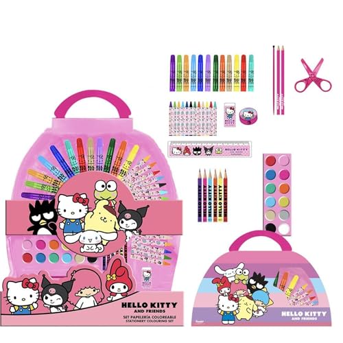 CERDÁ LIFE'S LITTLE MOMENTS Hello Kitty Malpapier-Set, 50 Stück, kreatives Set für Kinder, mit der süßen Katze, zum Zeichnen und Malen CERDÁ LIFE'S LITTLE MOMENTS Hello Kitty Malpapier-Set, 50 Stück, kreatives Set für Kinder, mit der süßen Katze, zum Zeichnen und Malen von CERDÁ LIFE'S LITTLE MOMENTS