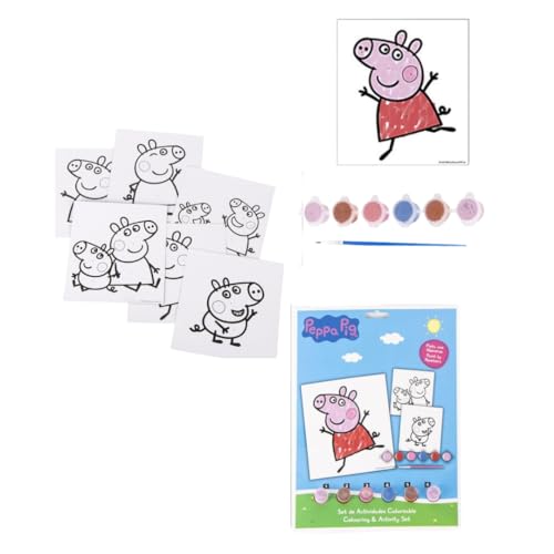 CERDÁ LIFE'S LITTLE MOMENTS Peppa Pig Schreibwaren-Set, Farbe, 22,6 x 29,8 x 1,0 cm (2700001890) von CERDÁ LIFE'S LITTLE MOMENTS
