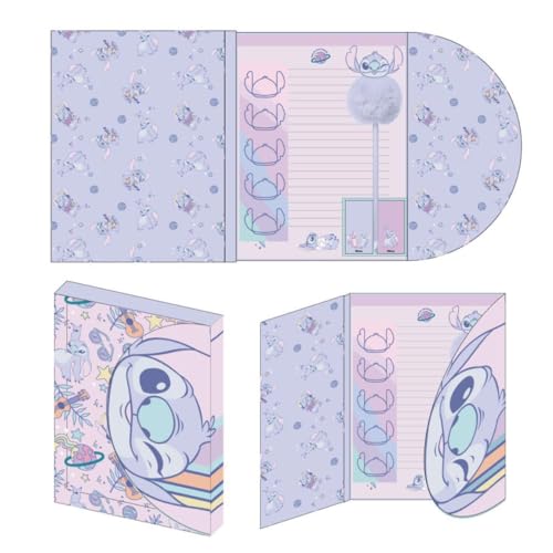 Cerdá Life's Little Moments Stitch Schreibwaren-Set, 15,0 x 21,0 x 3,5 cm, Mehrfarbig (2700001199) von CERDÁ LIFE'S LITTLE MOMENTS