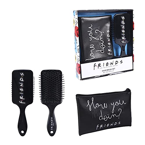 artesanias cerda 2500001830 Haarschmuck Mädchen mit Kulturtasche und Haarbürste von Friends-Offizielle Lizenz Beauty Box Set 2 Stück Freunde, Einheitsgröße artesanias cerda 2500001830 Haarschmuck Mädchen mit Kulturtasche und Haarbürste von Friends-Offizielle Lizenz Beauty Box Set 2 Stück Freunde, Einheitsgröße von CERDÁ LIFE'S LITTLE MOMENTS