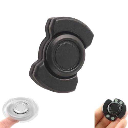 CERFFOOL Hand-Spinner EDC Spielzeug, Fidget Slider, Spielzeug, Finger, Gyro, magnetisch, Metall, Anti-Angst, Fidget Spinner für Erwachsene, Kinder, Anti-Stress-Spielzeug, Fingerspiel zur Linderung von CERFFOOL