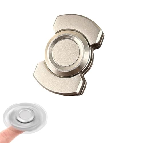 CERFFOOL Hand-Spinner EDC Spielzeug, Fidget Slider, Spielzeug, Finger, Gyro, magnetisch, Metall, Anti-Angst, Fidget Spinner für Erwachsene und Kinder, Anti-Stress-Sensory, Fingerspiel zur Linderung CERFFOOL Hand-Spinner EDC Spielzeug, Fidget Slider, Spielzeug, Finger, Gyro, magnetisch, Metall, Anti-Angst, Fidget Spinner für Erwachsene und Kinder, Anti-Stress-Sensory, Fingerspiel zur Linderung von CERFFOOL