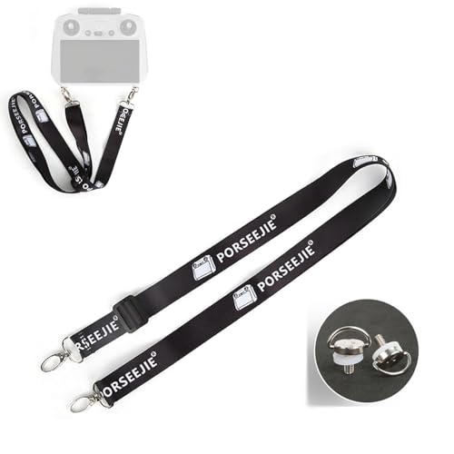CERFFOOL Verstellbares Umhängeband mit Schnalle für DJI RC 2/RC/RC Pro Umhängeband, bequem, Umhängeband für DJI Mini 4 Pro/Air 3S/Neo/Flip Drohne, Fernbedienung mit Display Zubehör CERFFOOL Verstellbares Umhängeband mit Schnalle für DJI RC 2/RC/RC Pro Umhängeband, bequem, Umhängeband für DJI Mini 4 Pro/Air 3S/Neo/Flip Drohne, Fernbedienung mit Display Zubehör von CERFFOOL