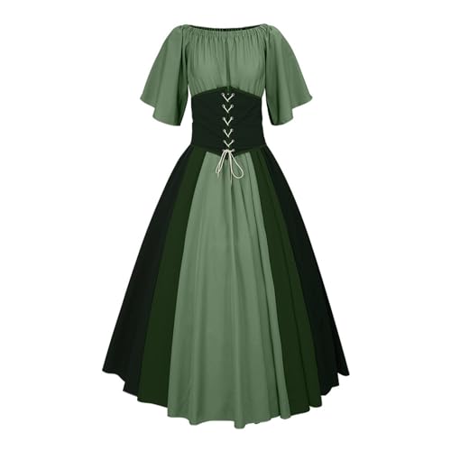 "2025 Medieval Dress for Women – Retro Party Costume, Gothic Dress & Medieval Costumes Halloween & Carnival ﻿" (GN1, M) von CEWIFO