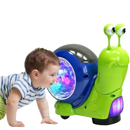 CEWROM Baby Krabbel Spielzeug 6-18 Monate, Schnecke Krabbelspielzeug mit Lichter und Musik, Pädagogisches Spielzeug Baby, Lustige Krabbel Spielzeug, Krabbelspielzeug Baby Weihnachten Geschenke CEWROM Baby Krabbel Spielzeug 6-18 Monate, Schnecke Krabbelspielzeug mit Lichter und Musik, Pädagogisches Spielzeug Baby, Lustige Krabbel Spielzeug, Krabbelspielzeug Baby Weihnachten Geschenke von CEWROM