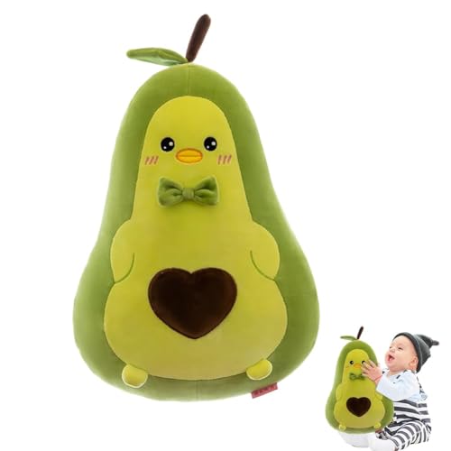 CEWROM Plüsch Avocado Spielzeug - Reizendes Obst Plüschtier für Kinder, Mädchen und Jungen - Hochwertiges Kissen mit Elastischer Daunenfüllung - Multifunktional als Umarmungskissen und Dekoration von CEWROM