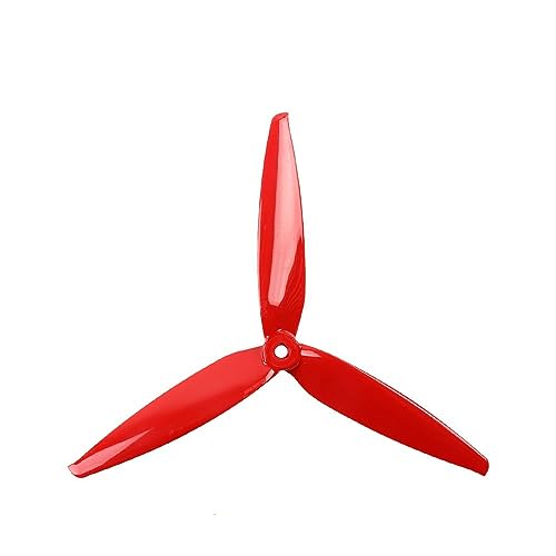 CFMIAWIC 7 Zoll 3 CW CCW Propeller Kompatibel mit RC Multicopter, kompatibel mit Flash 7040 Modellen 7X4X3 Ersatzteilzubehör(RED 4PCS) von CFMIAWIC