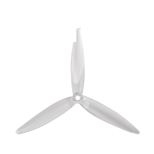 CFMIAWIC 7 Zoll 3 CW CCW Propeller Kompatibel mit RC Multicopter, kompatibel mit Flash 7040 Modellen 7X4X3 Ersatzteilzubehör(TRANSPARENT 4PCS) von CFMIAWIC