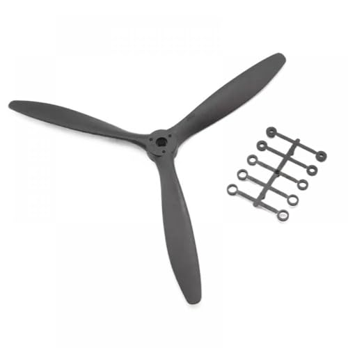 CFMIAWIC 8060 8 Zoll 9060 9 Zoll 1060 10 Zoll 1170 11 Zoll Effizienter 3-elektrischer Propeller, kompatibel mit RC-Flugzeug-Starrflügel-DIY-Projekten(1PC 8060) von CFMIAWIC