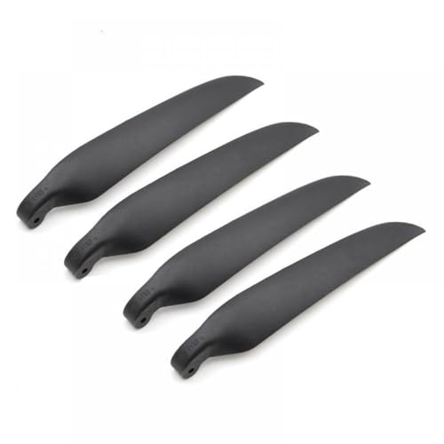 CFMIAWIC HY 4-teiliges schwarzes Faltpropeller-Set Kompatibel mit elektrische Modellsegelflugzeuge, kompatibel mit RC-Flugzeugteilen, Durchmesser 17,8–27,9 cm(2 Pairs 8X4.5) von CFMIAWIC