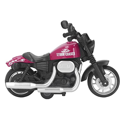 CFTGIW 1:16 SC -Legierung Motorrad Spielzeugschallleuchte Imp Hand Auge Koordination Rückenmotorradmodell für Schwarz Zurückziehen Motorrad - Toyound Light Moto Motorcycle Toy Coord (Purple) von CFTGIW