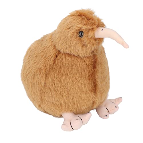 CFTGIW 7,9 -Zoll Kiwi Vogel Gefülltes Spielzeug Weich Süße Lebensechtragbare Stehende Tierspielzeug für Kleinkinder Brauner Kiwi Vogel Gefüllt mit Gefülltes Spielzeuggefüllter Toykiwi Bird (Brown) von CFTGIW