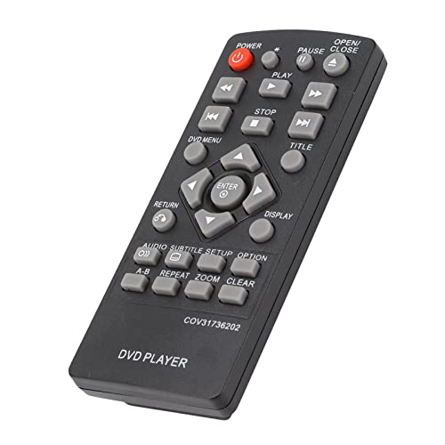 CFTGIW COV31736202 Neues Ersatz -Fernbedienungssteuer für DP132NU DVD -Player und Servicfernbedienungssteuerungsteuerung für DVD PlayerRacement Fernbedienung CFTGIW COV31736202 Neues Ersatz -Fernbedienungssteuer für DP132NU DVD -Player und Servicfernbedienungssteuerungsteuerung für DVD PlayerRacement Fernbedienung von CFTGIW
