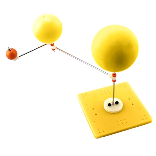 CFTGIW DIY Earth Moon Sun Sports Demonstration Intuitive Lehrtool Wissenschaftsbildung Spielzeug Konzipiert Wissenschaftlich für Erde Erde Mond Sonne Sport Demonstration Modelintuziptive Lehre von CFTGIW