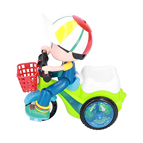 CFTGIW Elektrischer Stunt -Dreiradspielzeug 360 ° Rotierende Fahrzeuge Spielzeug mit Hellem Sound Kleiner Junge Dreirad Stunt Dreirad - Dreiradycle Toy360 ° Drehung Dreiradycle Toytricycle Spielzeug von CFTGIW