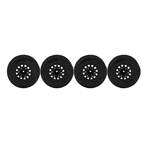 CFTGIW Für /10 RC Kurzzeitwagen -LKW -Reifen Für Senton Für Slash 12mm 14mm 17 Mm Sechskant RC LKW Reifen Green Haben Streit Für HIG Short Course Für /10 Kurz (Black) von CFTGIW