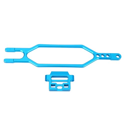 CFTGIW RC - Hold Down Aluminiumlegierung Hochfestige Anpassung Easy Installation für BL 2s Slash 4x4 /10 Design Ist Installation Es Ist BR RC -Batterie Hold Down1 /10 Batterie Halten (Blue) von CFTGIW