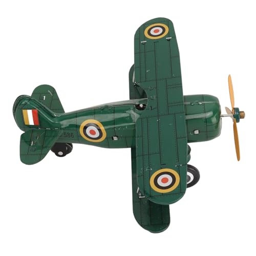 CFTGIW Vintage Wind -Up Flugzeug Spielzeug Tinplate Retro Uhrwerk Flugzeug -Figur Ornament für Kids Desktop Bücherregal Weihnachtsbaumdekoration Zinnplatte Vintage Dieses Spielzeug Up S CFTGIW Vintage Wind -Up Flugzeug Spielzeug Tinplate Retro Uhrwerk Flugzeug -Figur Ornament für Kids Desktop Bücherregal Weihnachtsbaumdekoration Zinnplatte Vintage Dieses Spielzeug Up S von CFTGIW