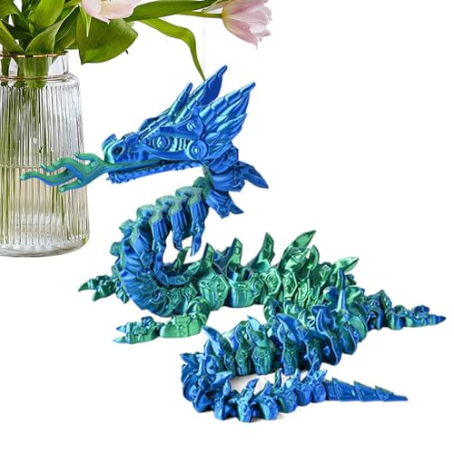 CGACCSD Drache 3D Gedruckt - Schreibtisch Fidget Spielzeug Tierfigur | Feuer Drache Sensorik Spielzeug Flexible Sammelfiguren für Schreibtisch Bücherregal Raumdekoration CGACCSD Drache 3D Gedruckt - Schreibtisch Fidget Spielzeug Tierfigur | Feuer Drache Sensorik Spielzeug Flexible Sammelfiguren für Schreibtisch Bücherregal Raumdekoration von CGACCSD
