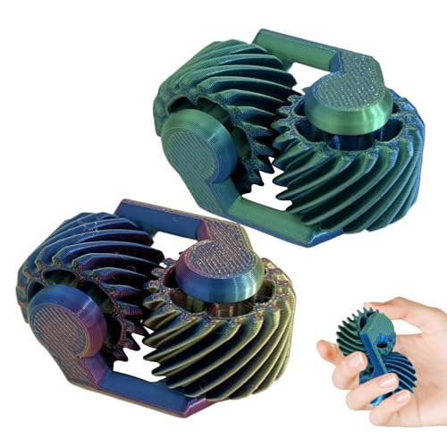 CGACCSD Fidgetspielzeug Für Erwachsene | 2 Stück Finger Roller Getriebe Stressspielzeug für Kinder | Würfel Sensorikspiele für Kleinkinder Erwachsene Schüler Büro Schule Reise Geburtstag Weihnachten CGACCSD Fidgetspielzeug Für Erwachsene | 2 Stück Finger Roller Getriebe Stressspielzeug für Kinder | Würfel Sensorikspiele für Kleinkinder Erwachsene Schüler Büro Schule Reise Geburtstag Weihnachten von CGACCSD